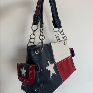 Y2K Texas Flag Handbag